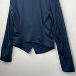 Free People  Women's Navy Blazer Y2K size 0 Photo 7