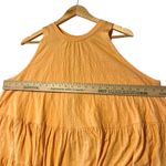 Free People Free People Women's XS Right On Time Tiered Tunic Light Orange Oversized Boho Photo 8