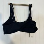 Tinibikini NWT  Reversible Black Cross Bikini Top Size Small Photo 5