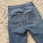 AGOLDE  | Riley High Waisted Button Fly Straight Jeans Photo 8