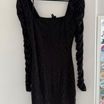 Windsor Black Long Sleeve Dress Photo 0