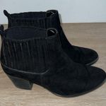 JG  Black Suede Ankle Boots Photo 3