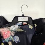 LPA  Button Up Midi Dress in Midnight Roses Medium Photo 12