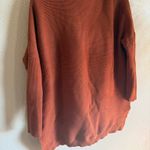 Burnt orange knit sweater Size L Photo 4