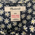Madewell  Sleepwear Navy Daisy Floral Print Pajama Top Photo 3