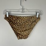 Ulla Johnson  Animal Print Reina One Shoulder and Dani Hipster Swimsuit Size S Photo 1