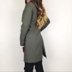 Vintage Deadstock Longline Houndstooth Jacket | Size M Gray Size M Photo 10