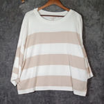 Barbour  Cream Knit Sweater Vivienne Knitted Jumper Quiet Luxury Womens 12 Photo 0