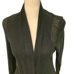 Dreamers  Classic Black Knit Cardigan See Other Listing for Navy Blue One Too. Photo 2