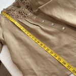 Appraisal blouse button down 3/4” sleeves w/button to roll up sheer at top Sz XL Photo 2