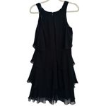 SL Fashions Black High Low Cocktail Dress Size 8 Photo 6