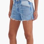 Savana Paneled Relaxed Raw Hem Denim Shorts
Size 24 NWT organic fiber Blue Photo 2