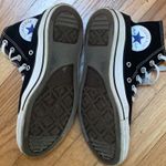 Converse  Black Canvas High-Top Sneakers Men’s 7, Women’s 9 Photo 6