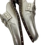 Valentino Garavani Rockstud Leather Mules Slide Agento Gold Size 40.5 Photo 7