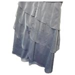 Adrianna Papell Dress Womens 6 Fairy Sleeveless Tiered V Neck Iridescent Purple Photo 9