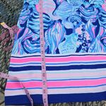 Lilly Pulitzer  Blue and Pink Mini Dress Photo 7
