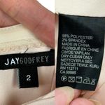 Jay Godfrey Downie Gown Midi Dress Nude Pink Off Shoulder Stretch Size 2 Photo 10