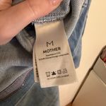 MOTHER The Half Spring Take Off Ankle in Zapped Wash Blue Size M Photo 11