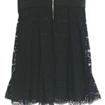 Jessica Howard Dress Size 6 Black Lace Fit & Flare Sleeveless Cocktail Mini Photo 7
