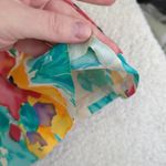 Vintage Michelle Stewart Skirt‎ Set Women's 4/6 Bright Maximal Floral Maxi Flowy Pink Photo 5