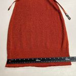 NEW YORK & COMPANY Orange Metallic Belted‎ Sweater Dress Size XS Photo 6