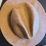 Desert Blue tan wool blend Panama fedora hat, NWT Photo 12
