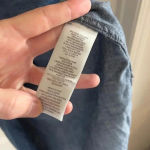 Equipment 820  Denim Button Up Shirt Dress Size XS Photo 3