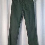 AG Adriano Goldschmied AG Isabelle Button Up High Rise Jeans Size 25 in Green π Retail $215!!! Photo 2