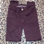 American Eagle EUC  Pants Women’s Size 00 Short   AE HI-RISE JEGGINGS  AEO Sateen Photo 0