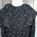 Tifanny Alison .Elegant Black and White Polka Dot Dress Photo 1