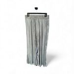 Rachel Zoe Pleated Mettalic Top and Bottom Pants Size Small Photo 1
