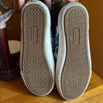 Coach Blue and White Sneakers with Butterfly Pattern Photo 6