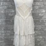 Venus  White Lace Backless Dress Photo 0