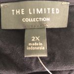 The Limited  Collection Blouse Peony Watercolors Sz 2X BNWT Big Florals Office Photo 6