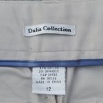 Dalia Collection  Khaki Trouser Pants Size 12 Photo 5