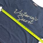 Victoria's Secret Victoria’s Secret Blue Sequin Logo Sweatshirt Photo 5