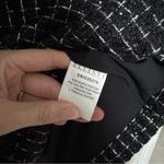 Elliatt NWT  Galadirel Check Tweed Minidress Black Size Small Photo 3