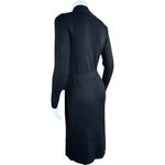 BEAUTIFUL by Lawrence Zarian Mock Neck Sweater Dress Black XS Petite Photo 10