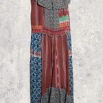 Tolani Feathers by , off the shoulder, hi-low, sleeveless, midi dress, size small Photo 1