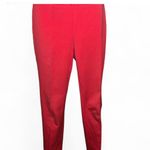 Lands' End  Red Ankle Pants Photo 1
