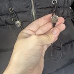 ZARA  Woman Black Down Puffer Jacket  Polyester Womans LARGE Fleece Lining Photo 8