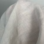 Eileen Fisher 100% Irish linen white trouser pants size medium Photo 4