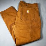 Carhartt Tan Chinos Durable Workwear womens size18 Photo 5