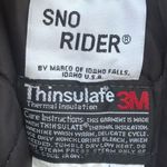 Vintage 1994/5 Sno Rider Thinsulate Ski bib Snowsuit Winter wear Black Size M Photo 3