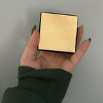 Genuine Diamond Dust Gold Toned Clip On Earrings Vintage Teardrop 90s Van Doran Photo 2