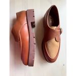 Seychelles  Catch Me Monk Strap tan  Loafer  size 8 Photo 2