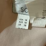 Sorella Vita Altered Blush Pink Pleated Bodice Floor Length Strapless Dress Size Photo 7