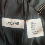 Jason Wu Black Flare Leg Pants White Side Stripe Accents Split Size Small Womens Photo 10