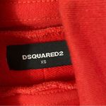 Dsquared2 Red Cowl Neck Sweatshirt Camp 1996 Tomato size XS Photo 7