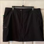32 Degrees Heat 32 Degrees Black Skirt Skorts  with Zipper Detail length 18” waist 38/40” Photo 0